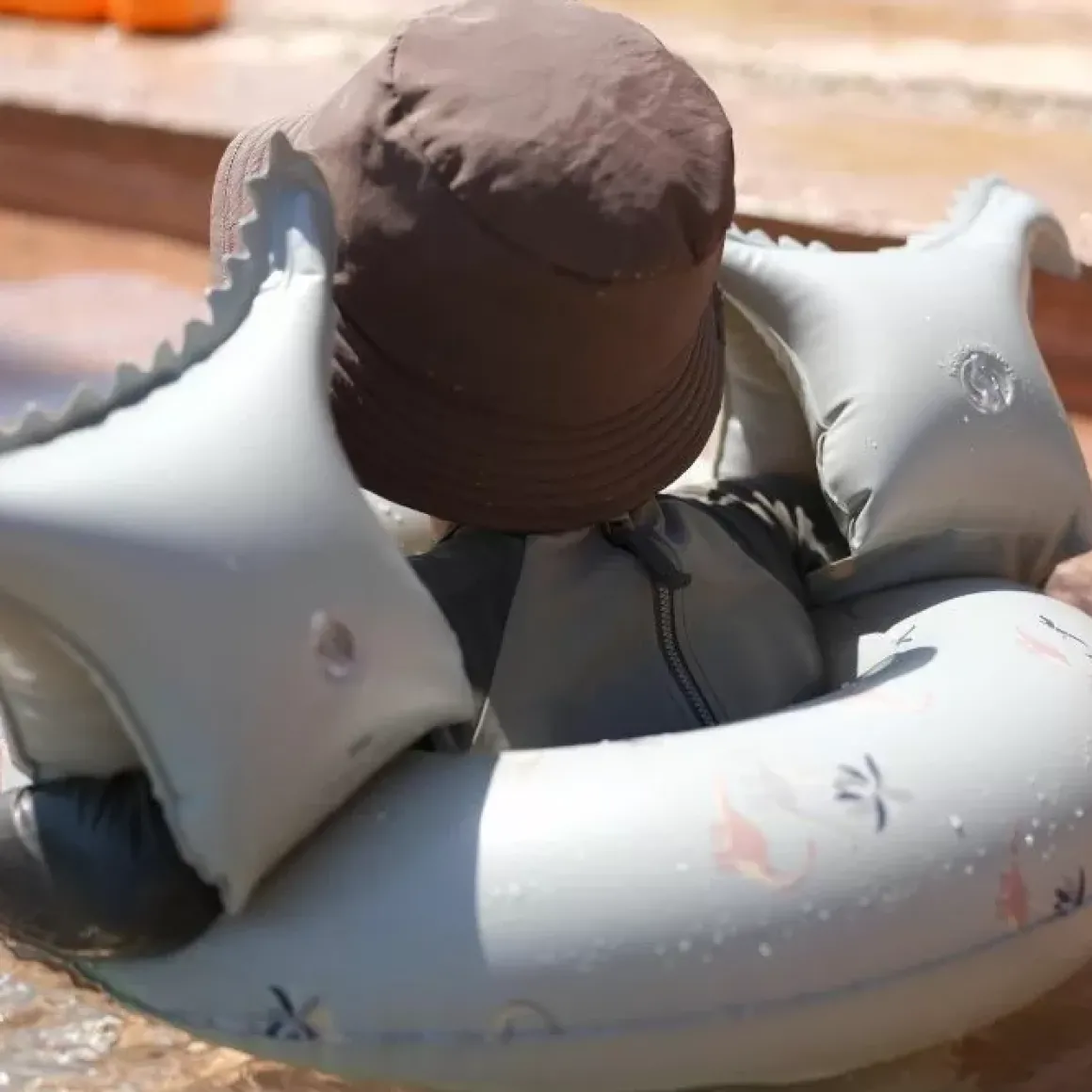 Konges Slojd Zwembandjes Dino Groen