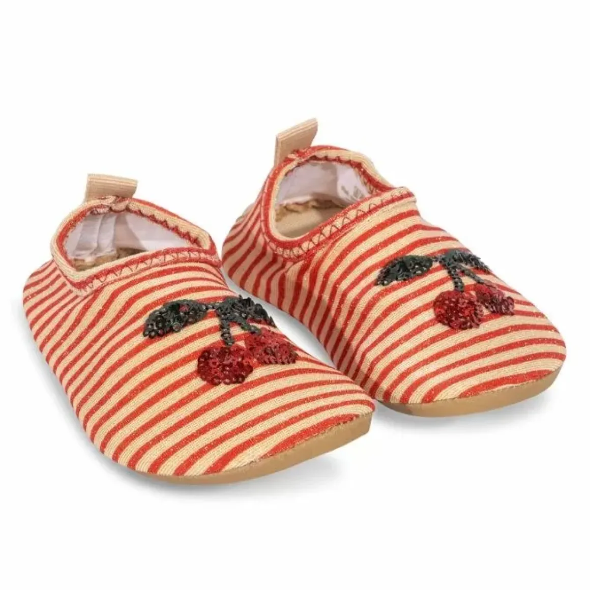 Konges Slojd Zwemschoentjes Jade Glitter Stripe