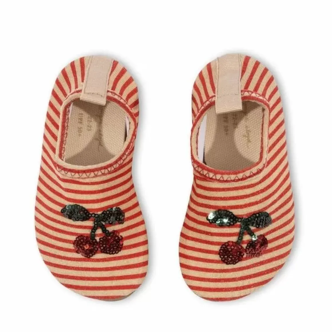 Konges Slojd Zwemschoentjes Jade Glitter Stripe