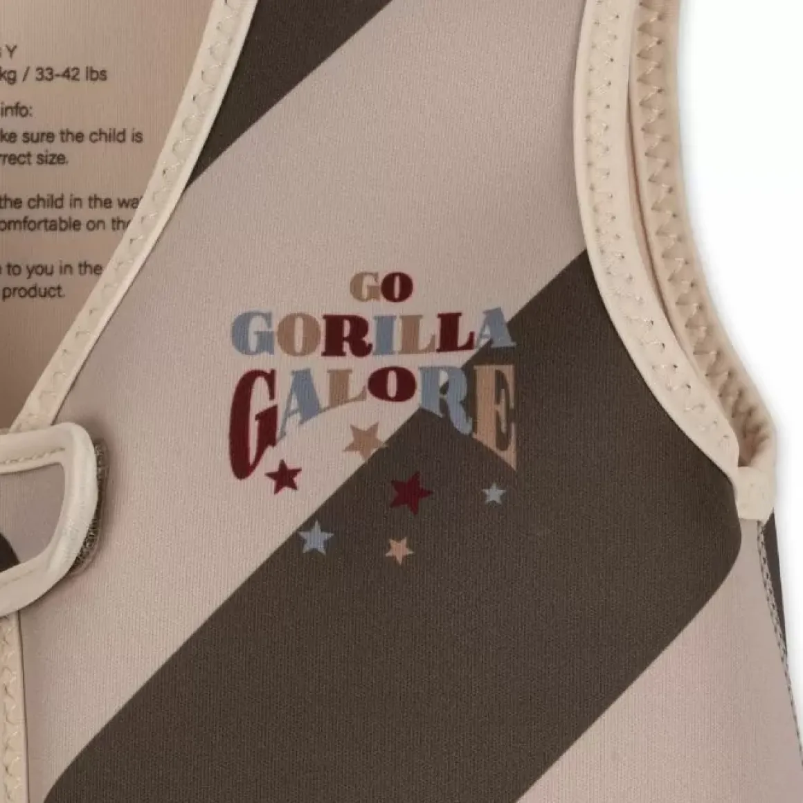 Konges Slojd Zwemvest Neopren Gorilla | Kidsdeco.Nl