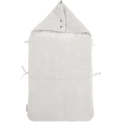 Koop Nu De Zachte En Stijlvolle Meyco Voetenzak Teddy Greige!