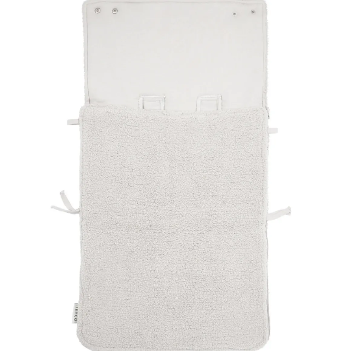 Koop Nu De Zachte En Stijlvolle Meyco Voetenzak Teddy Greige!