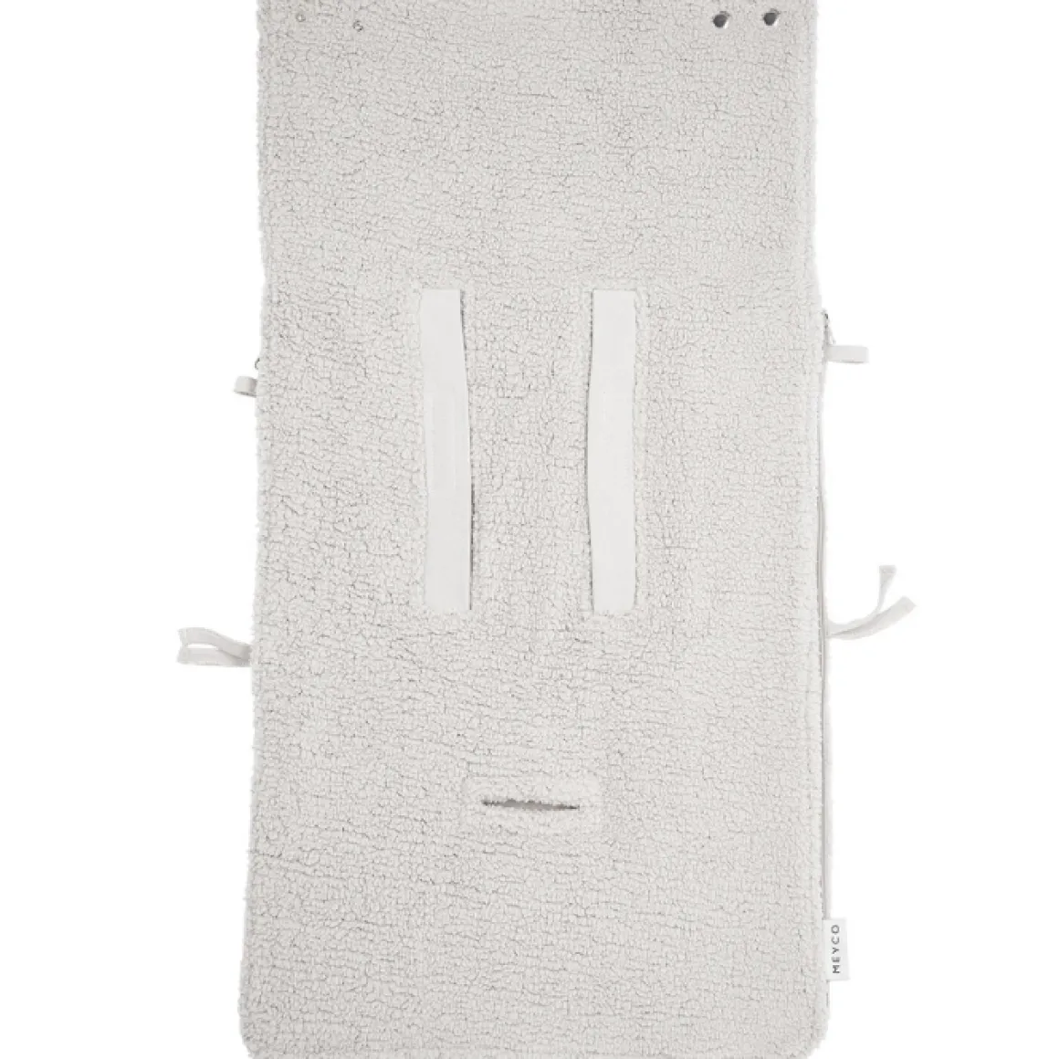 Koop Nu De Zachte En Stijlvolle Meyco Voetenzak Teddy Greige!