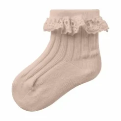 Koop Nu Lil' Atelier Sokken Freja Rose Dust - Bestel De Nieuwste Sokken Hier