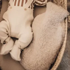 Kruikenzak Thumbled Wol Beige Alwero