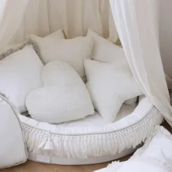 Kussen Sheepskin Star Vanilla Cotton & Sweets