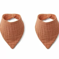 Kwijlslabben Andrea Tuscany Rose (2St) Liewood