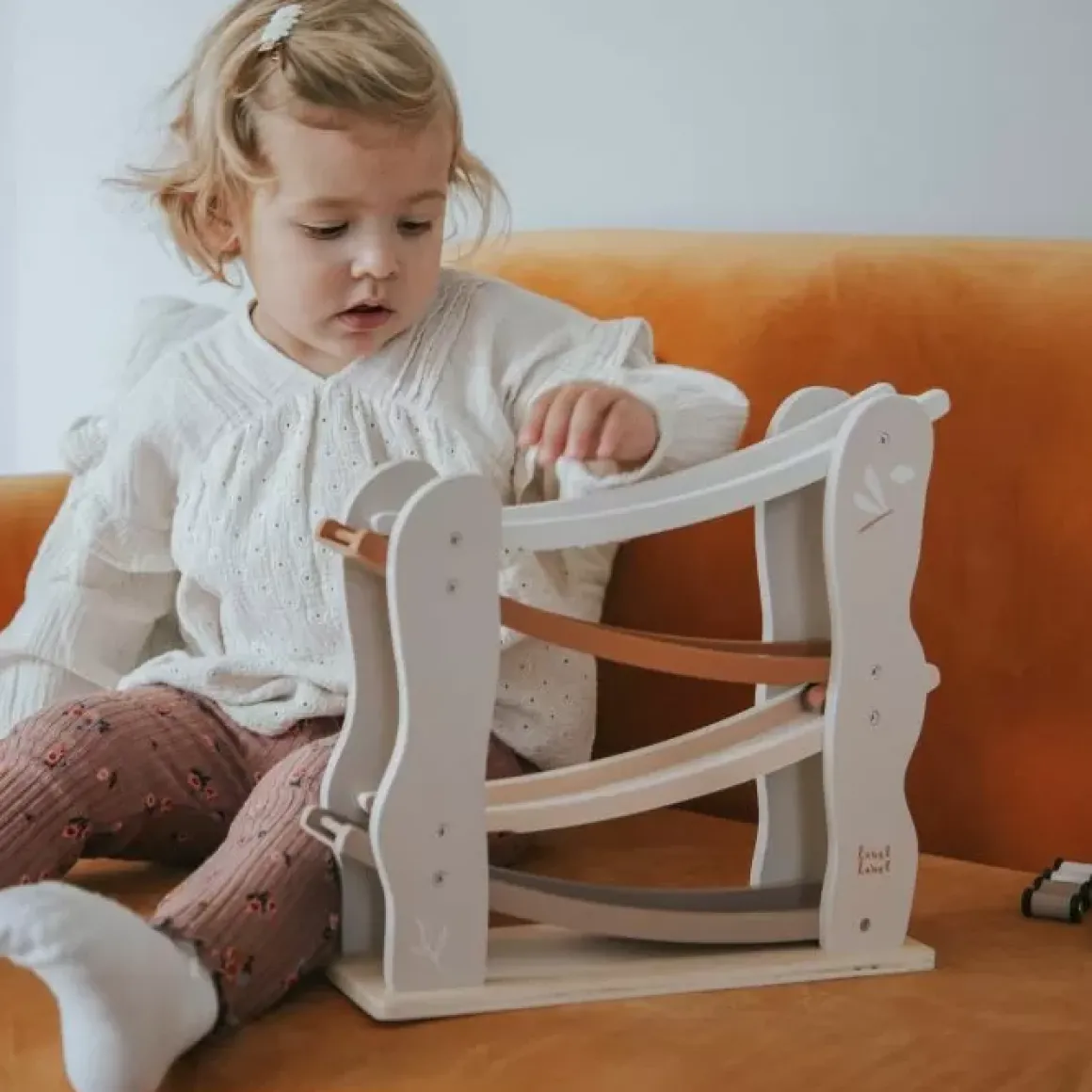 Label-Label Wood Houten Autobaan Nougat