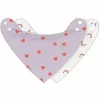 Lassig Bandana'S Happy Rascals/Heart Lavender (2St) - Zachte Bescherming