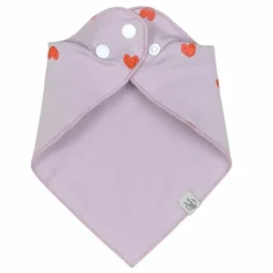 Lassig Bandana'S Happy Rascals/Heart Lavender (2St) - Zachte Bescherming