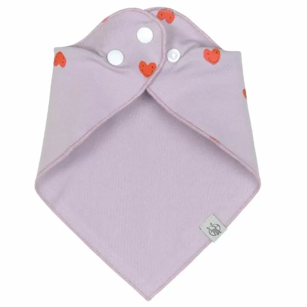 Lassig Bandana'S Happy Rascals/Heart Lavender (2St) - Zachte Bescherming