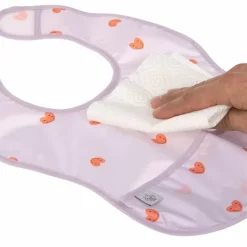 Lassig Happy Rascals Heart Lavender Slabben (2St) - Reisvriendelijke Bescherming