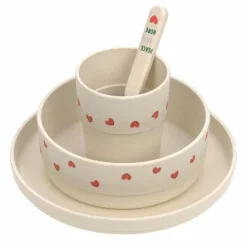 Lassig Happy Rascals Heart Lavender Serviesset - Veilig En Stijlvol