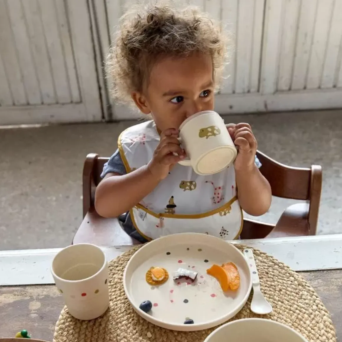 Lassig Little Mateys Spicy Orange Slabben (2St) - Perfect Voor Knoeierds