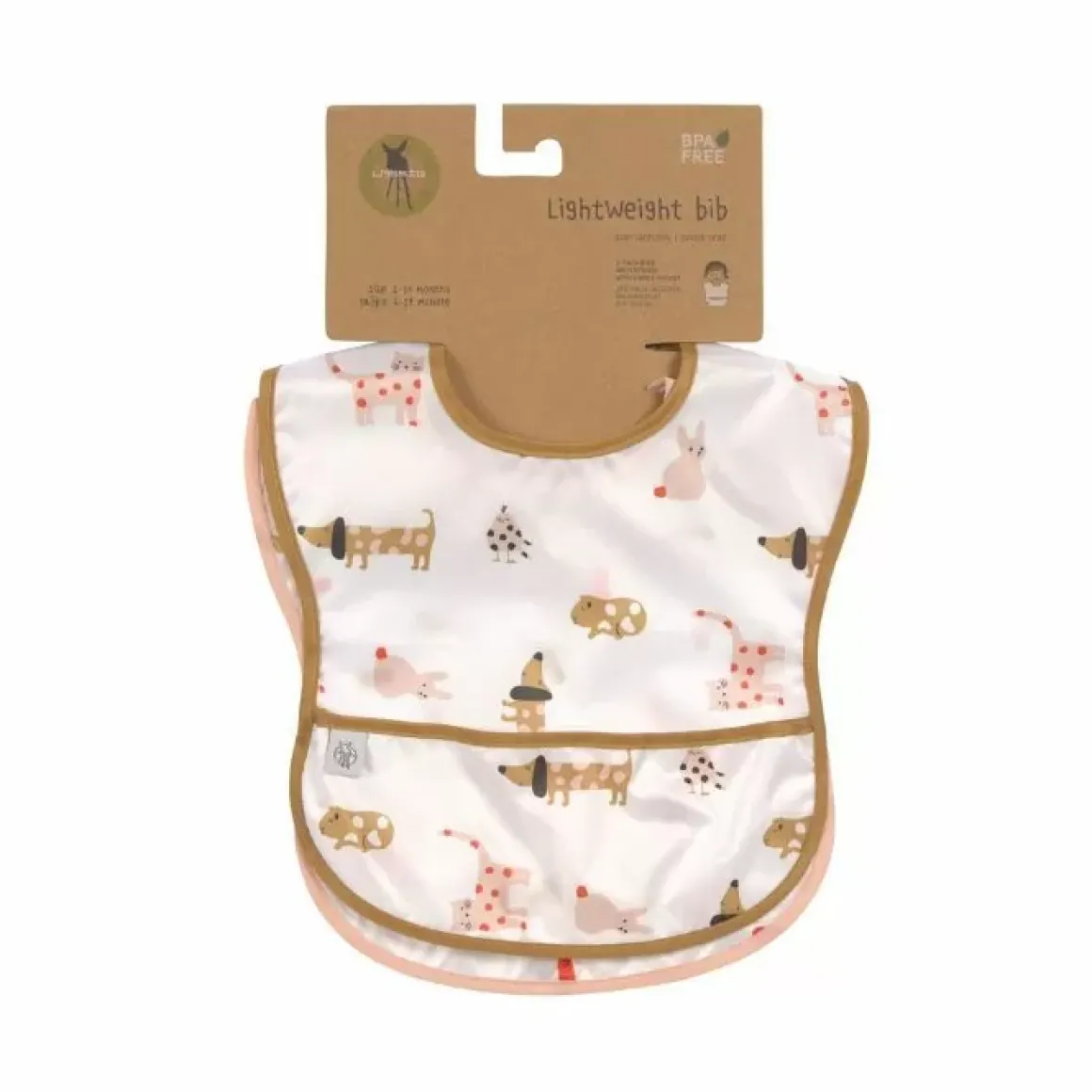 Lassig Little Mateys Spicy Orange Slabben (2St) - Perfect Voor Knoeierds