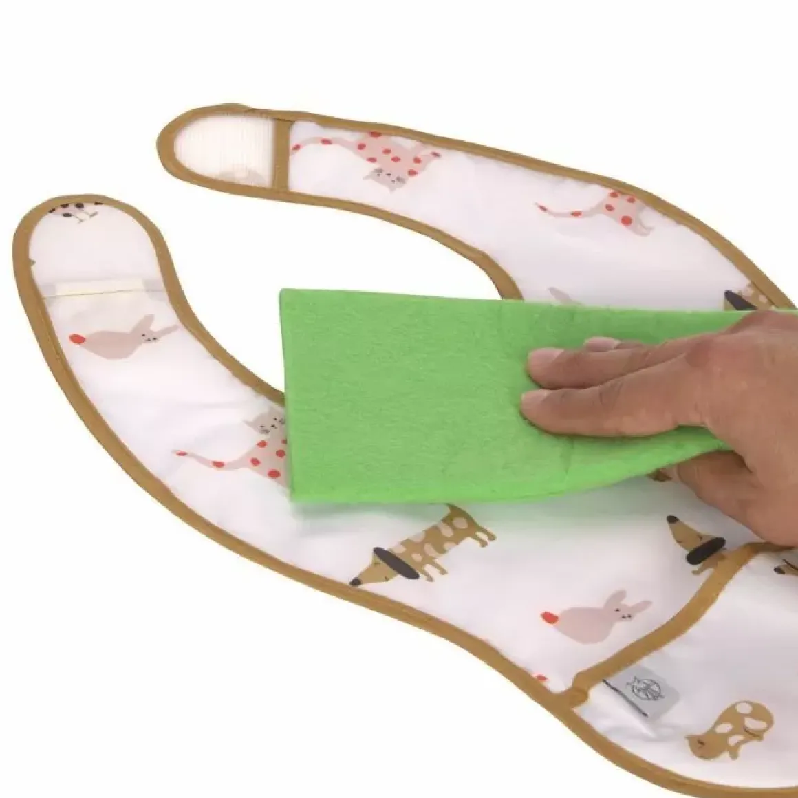 Lassig Little Mateys Spicy Orange Slabben (2St) - Perfect Voor Knoeierds