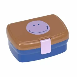 Lassig Lunchbox En Drinkbeker Little Gang Smiley Caramel