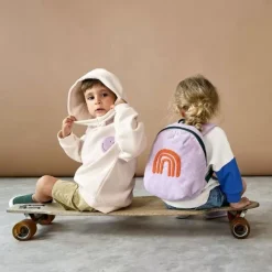 Lassig Rugzak Little Gang Rainbow Lila