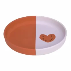 Lassig Silicone Bord Happy Rascals Heart Lavender - Veilig & Flexibel