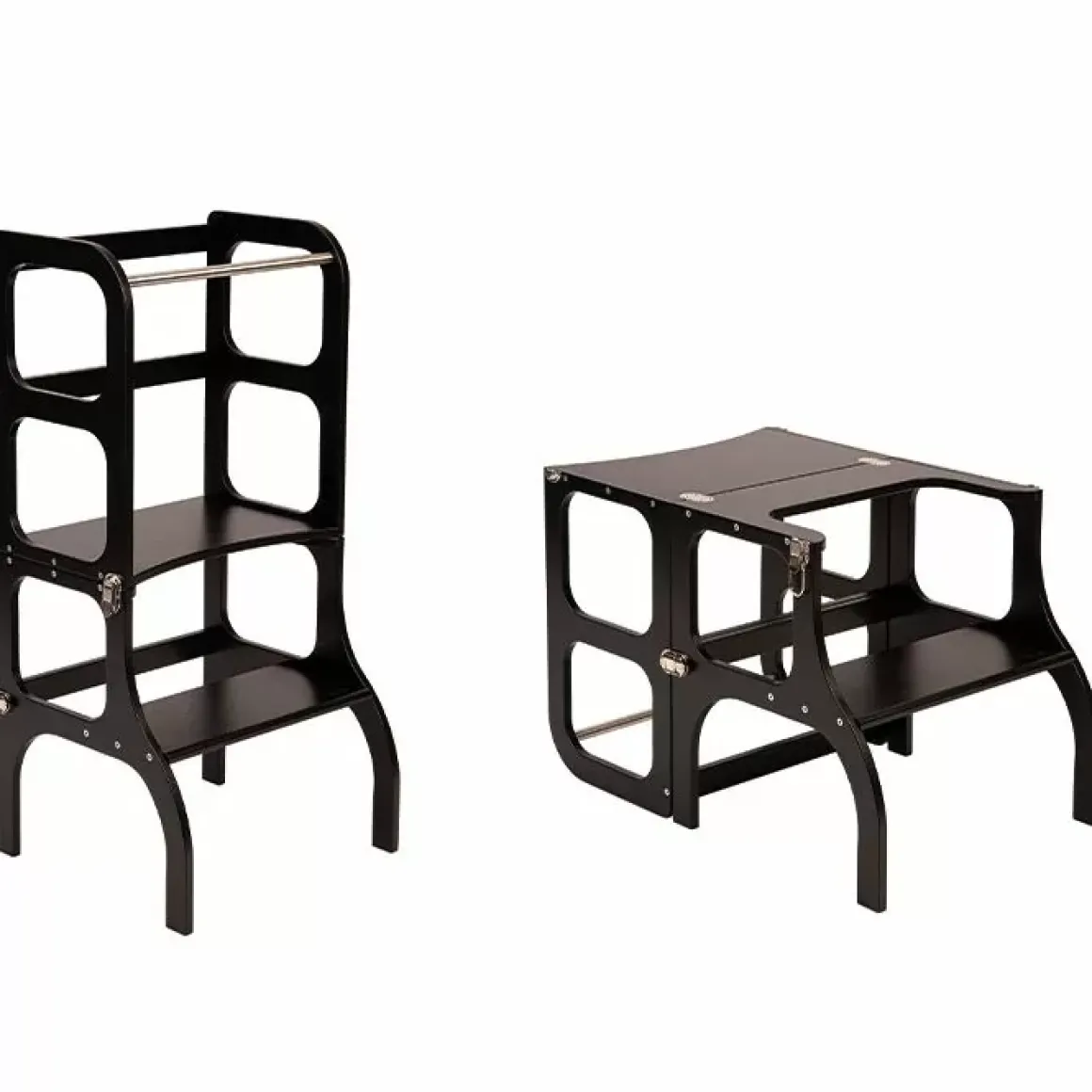 Learning Tower Step'N Sit Zwart Ette Tete