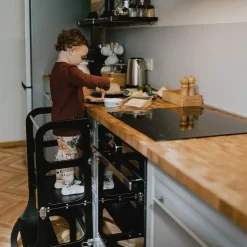 Learning Tower Step'N Sit Zwart Ette Tete