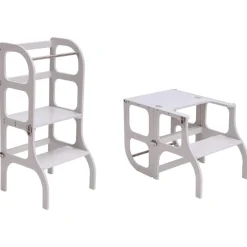 Learning Tower Step'N Sit Grijs Ette Tete