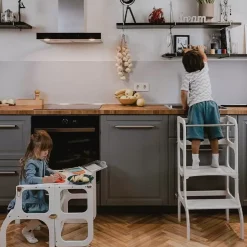 Learning Tower Step'N Sit Grijs Ette Tete