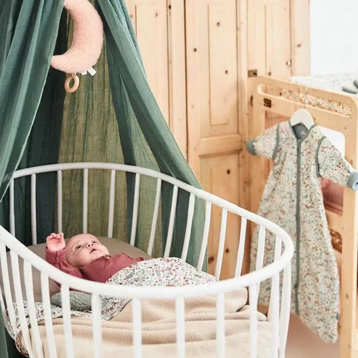 Ledikantdeken Basic Knit Nougat Jollein