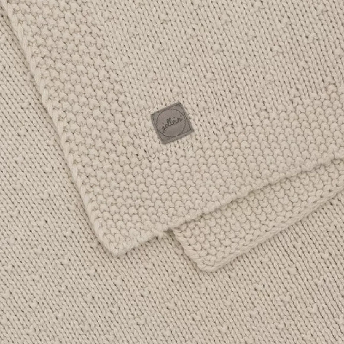 Ledikantdeken Bliss Knit Nougat Jollein