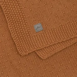 Ledikantdeken Bliss Knit Caramel Jollein