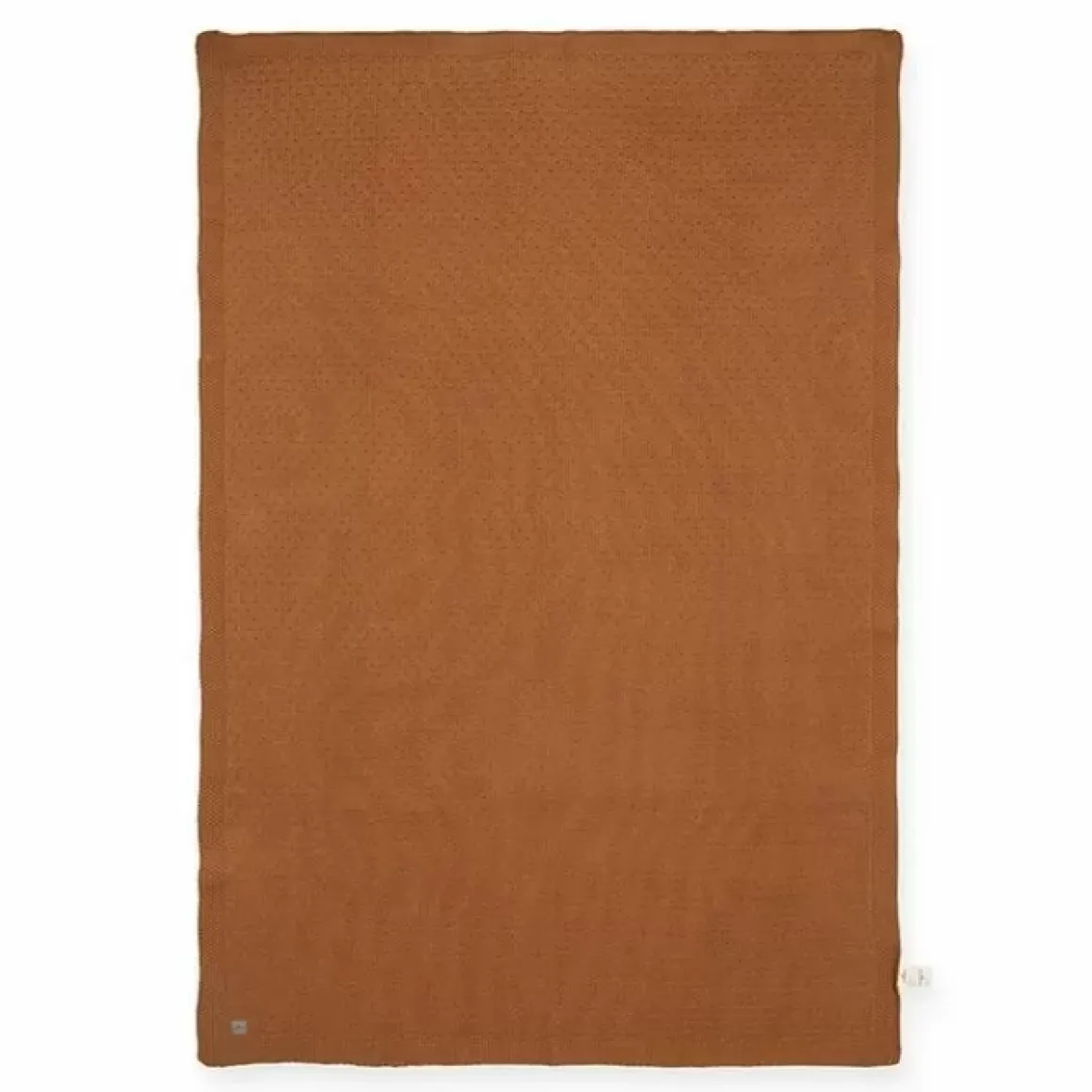 Ledikantdeken Bliss Knit Caramel Jollein