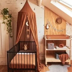 Ledikantdeken Bliss Knit Caramel Jollein