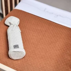 Ledikantdeken Bliss Knit Caramel Jollein