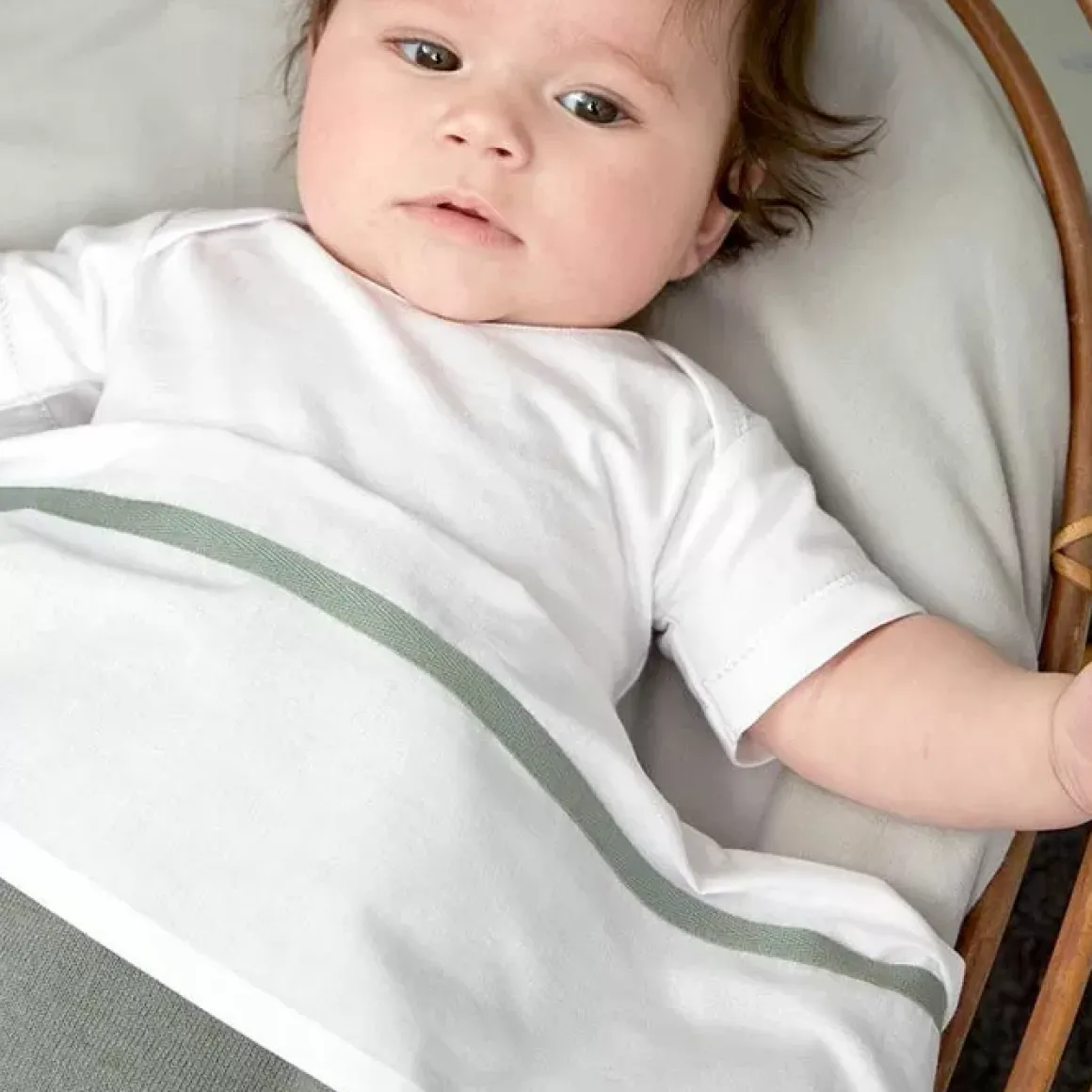 Ledikantlaken Bies Forest Green Meyco