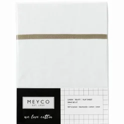 Ledikantlaken Bies Zand Meyco