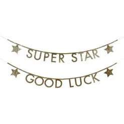 Letterslinger Glitter Goud (134-Delig) Meri Meri