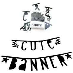 Letterslinger Zwart (147-Delig)