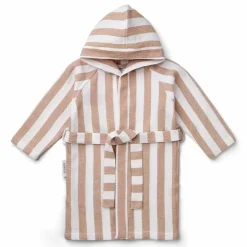 Liewood Badjas Gray Stripe Pale Tuscany/White