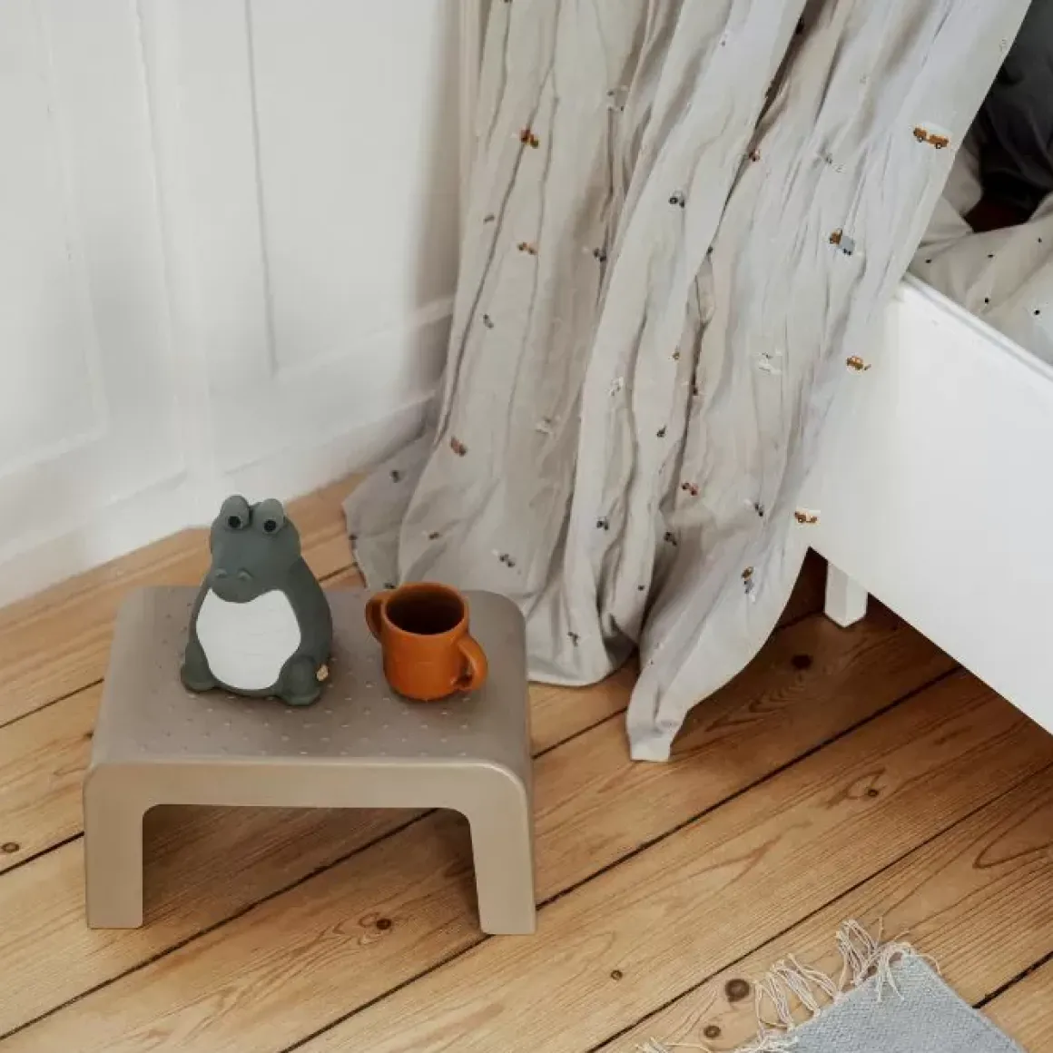 Liewood Bedhemel Enzo Vehicles Dove Blue Mix