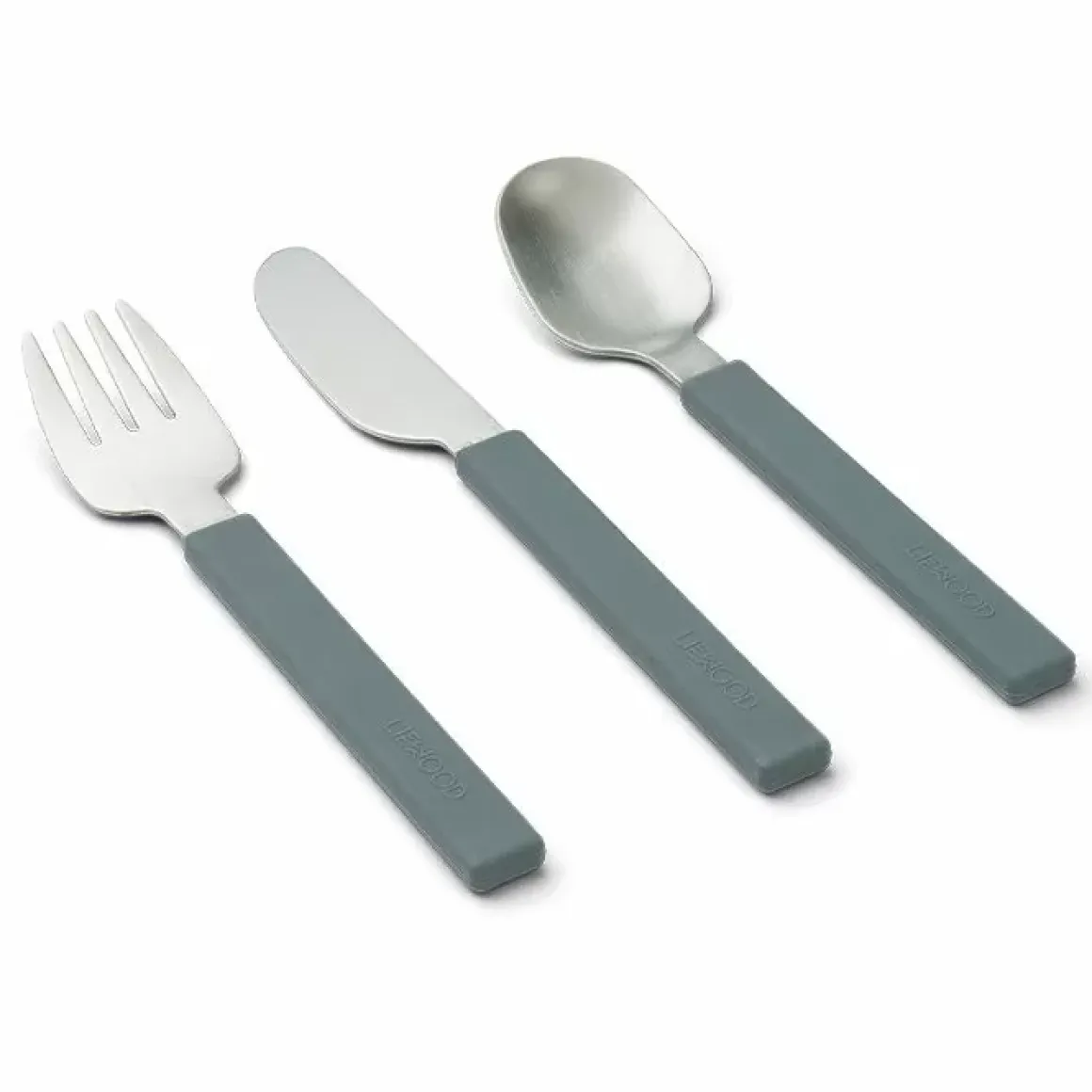 Liewood Bestekset Adrian Whale Blue