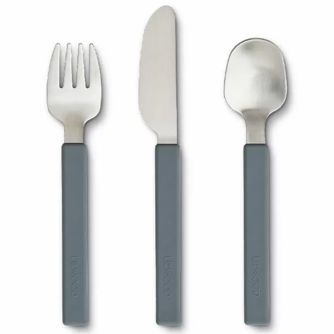 Liewood Bestekset Adrian Whale Blue