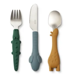 Liewood Bestekset Tove Golden Caramel Mix