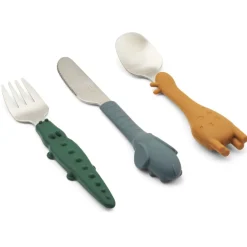 Liewood Bestekset Tove Golden Caramel Mix