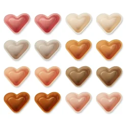 Liewood Cupcakevormpjes Heart / Rose Multi Mix (16St)