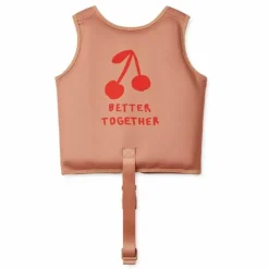 Liewood Dove Zwemvest Tuscany Rose | Kinderzwemvest Met Kersenprint