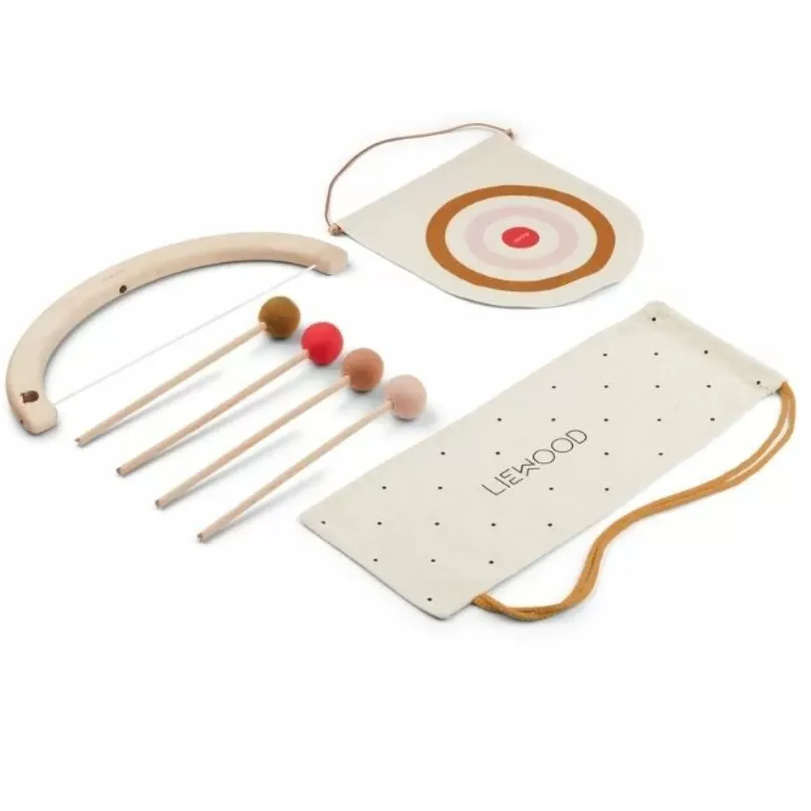 Liewood Houten Speelset Pijl En Boog Freja Rose Multi Mix
