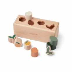 Liewood Houten Vormenstoof Midas Peach Sea Shell Mix