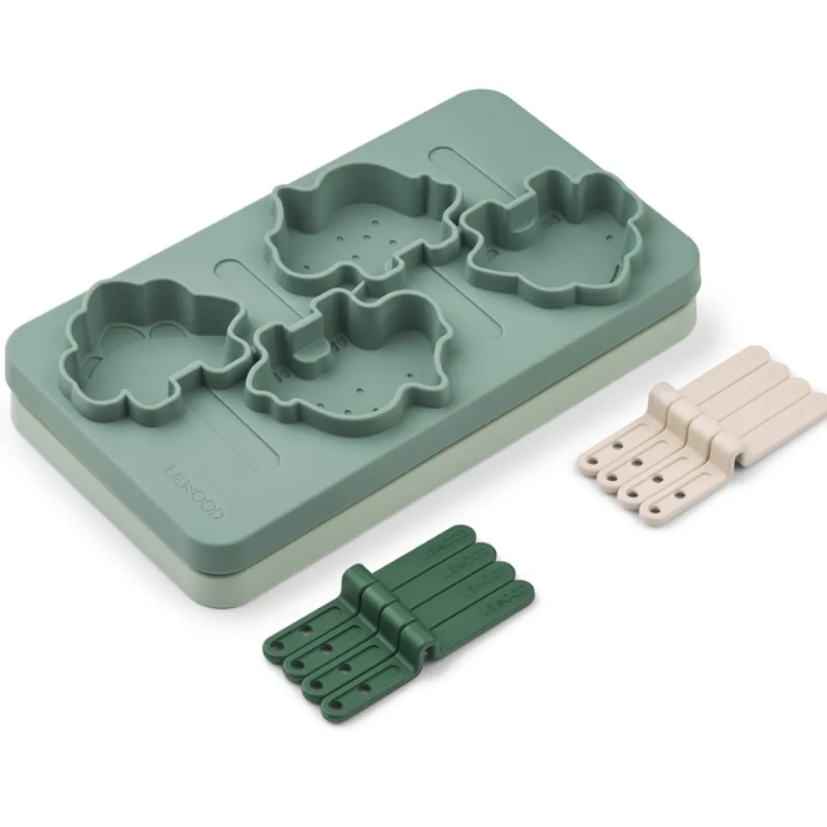 Liewood Ijsvormpjes Manfred Dino Peppermint (8St)