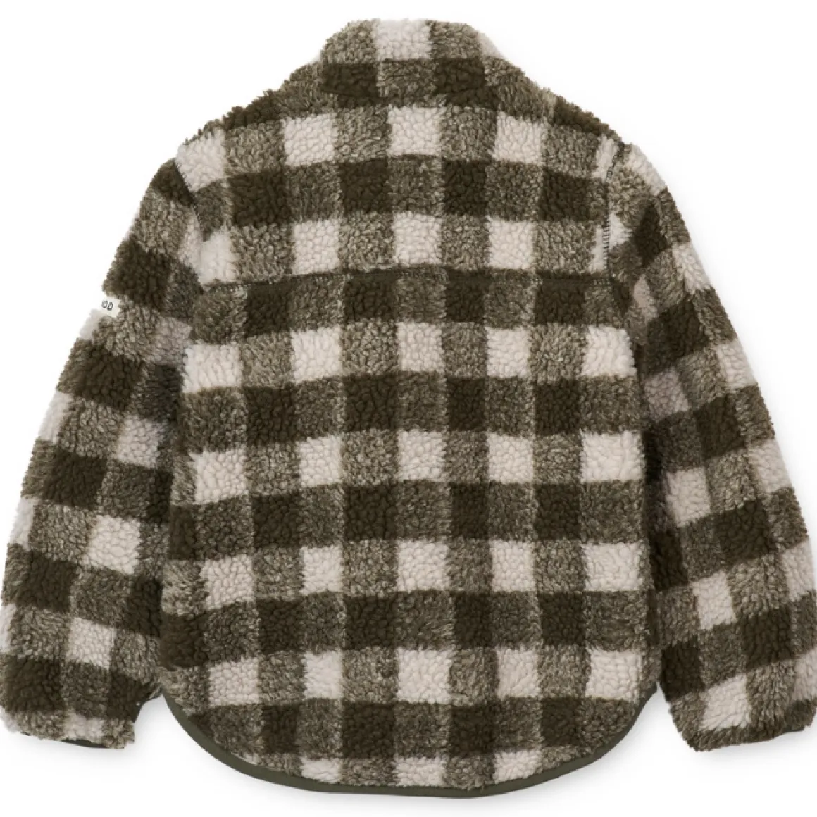 Liewood Jas Nolan Pile Check Army Brown/Dark Sandy