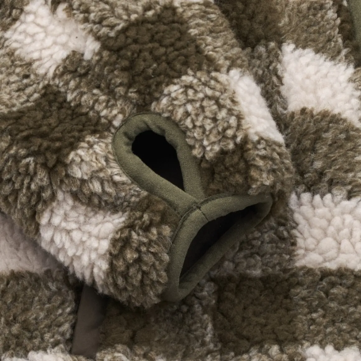 Liewood Jas Nolan Pile Check Army Brown/Dark Sandy